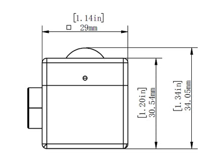 Model Eye - Standard with Spherical Cornea